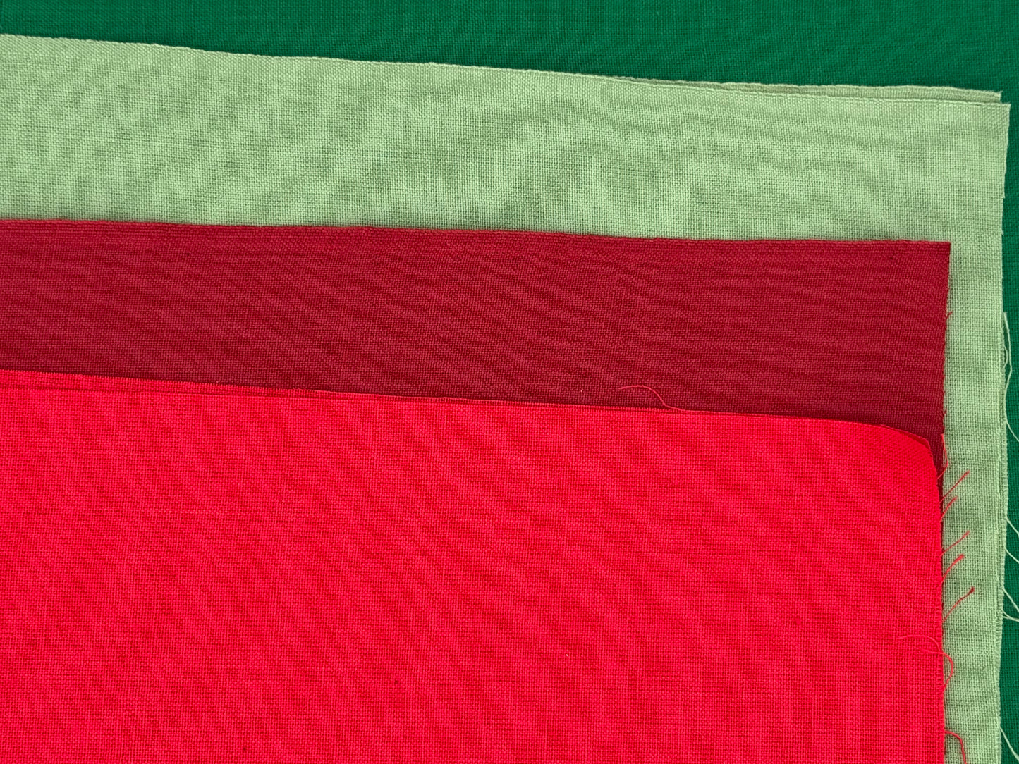 Dark Red Christmas Solid Floss Prism