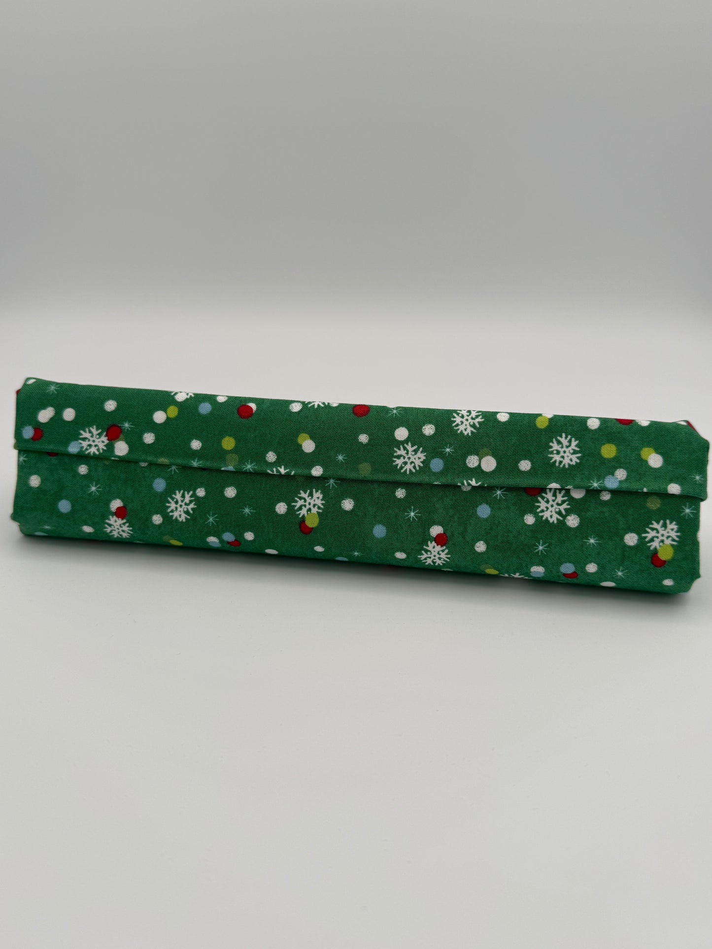 Christmas Polka Dots and Snow Flakes Floss Prism