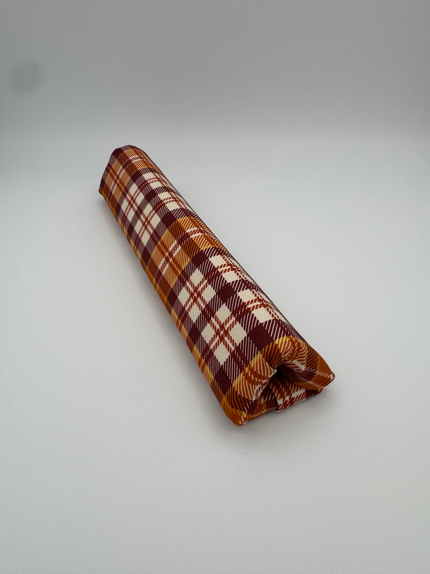 Orange Fall Plaid Floss Prism