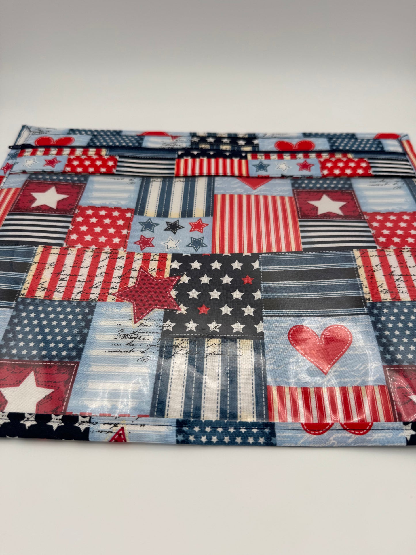 Patchwork Americana Project Bag