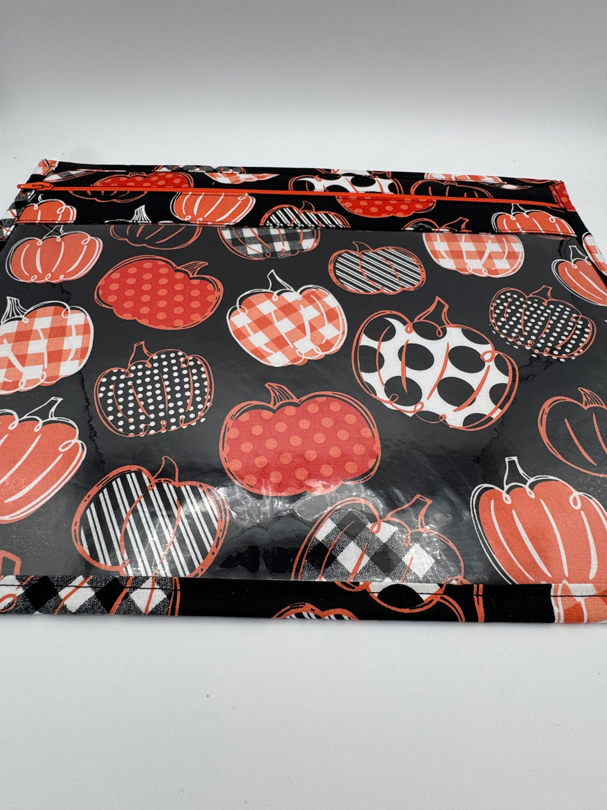 Dark Pumpkin Patterns Project Bag