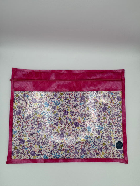 Pink &  Pastel Floral Project Bag