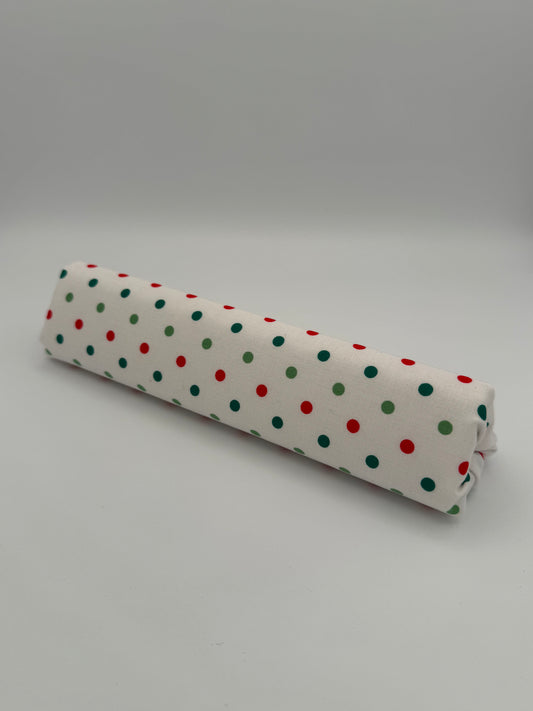 Red and Green Polka Dots Floss Prism
