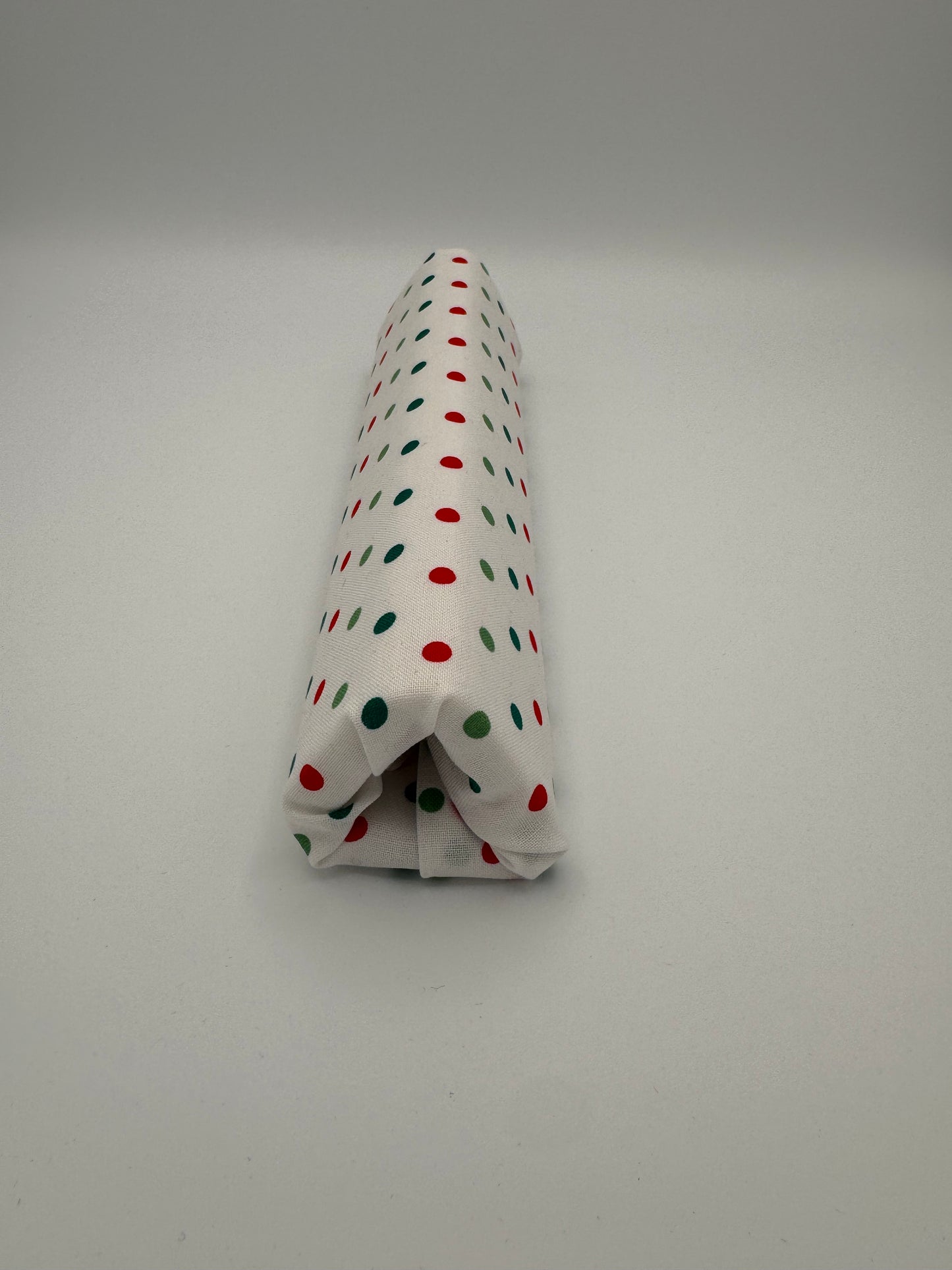 Red and Green Polka Dots Floss Prism
