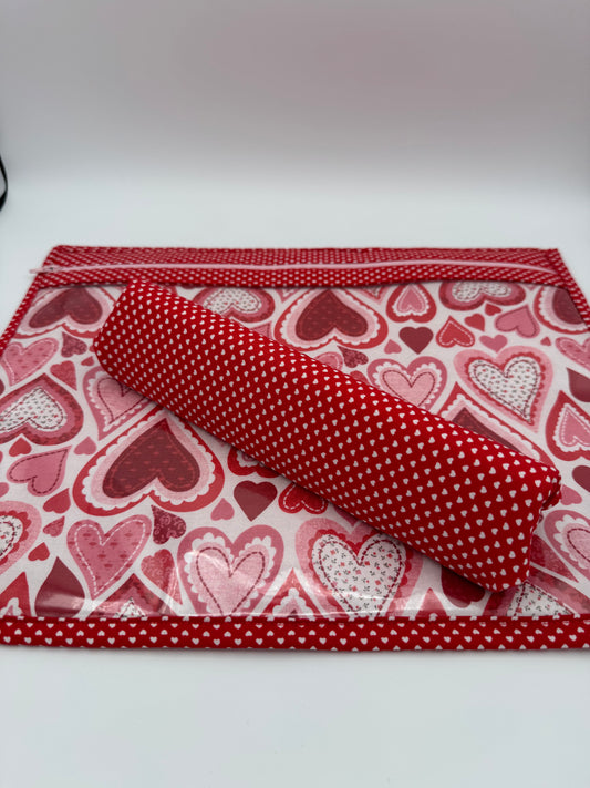 Valentines Heart Duo - Floss Prism and Project Bag