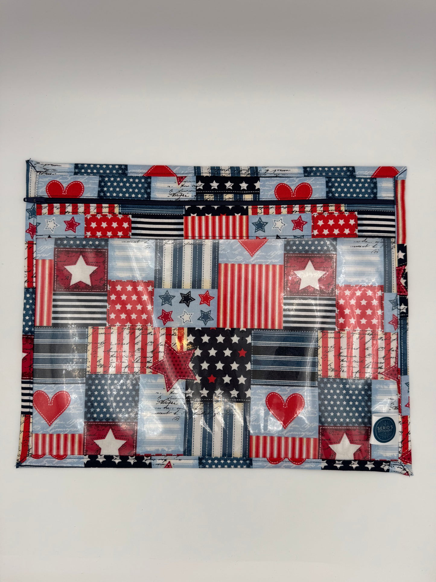 Patchwork Americana Project Bag