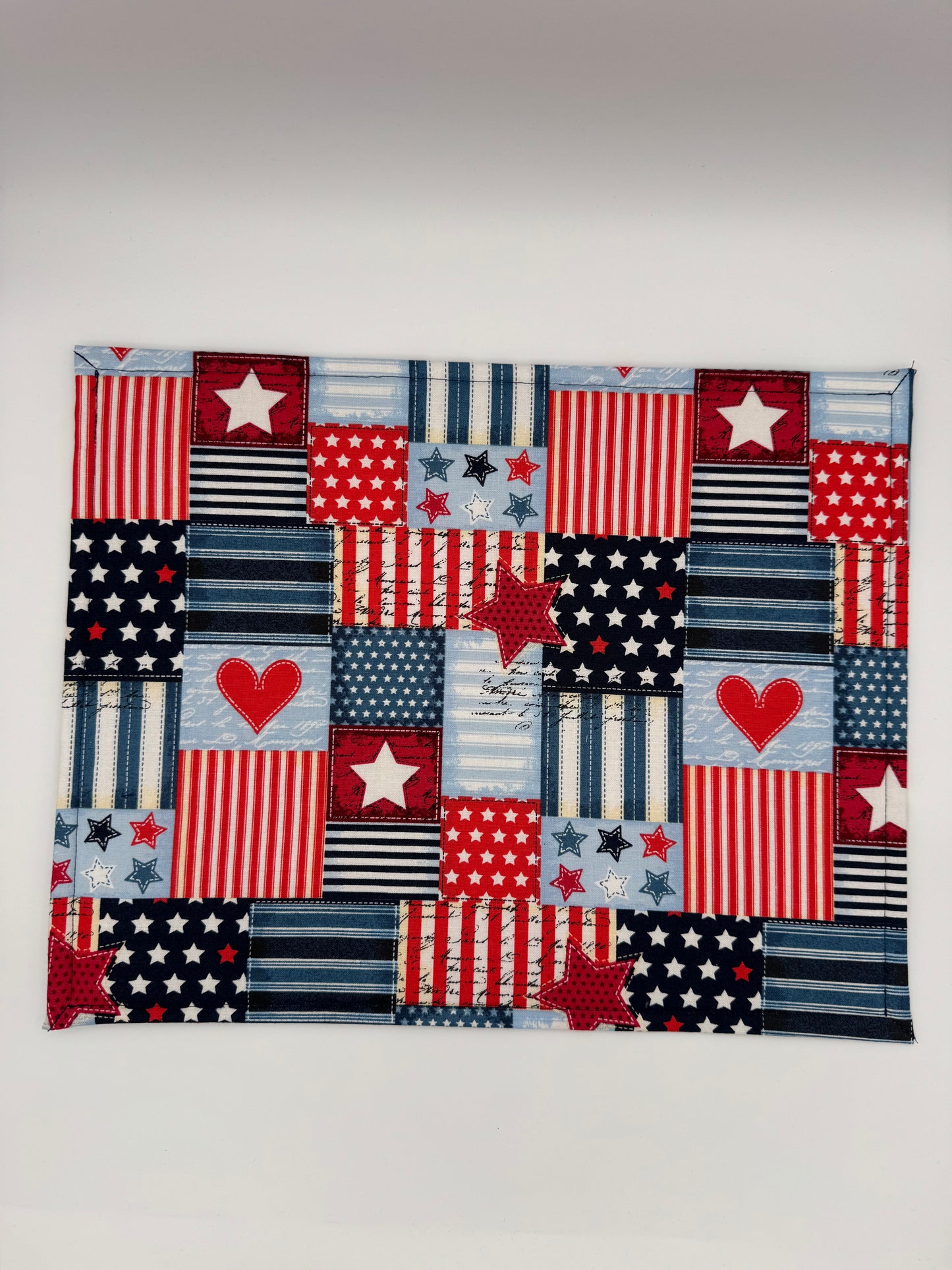 Patchwork Americana Project Bag