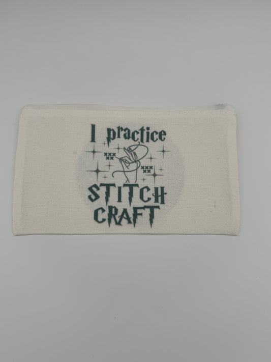 I Practice Stitch Craft Notions Bag