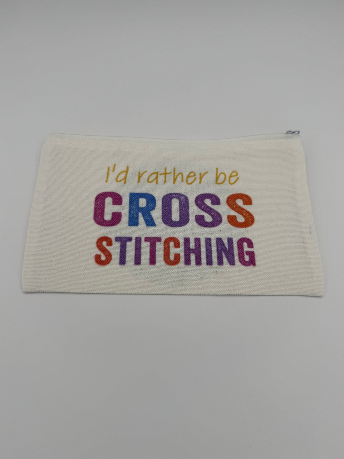 I'd Rather Be Cross Stitching V2 Notions Bag