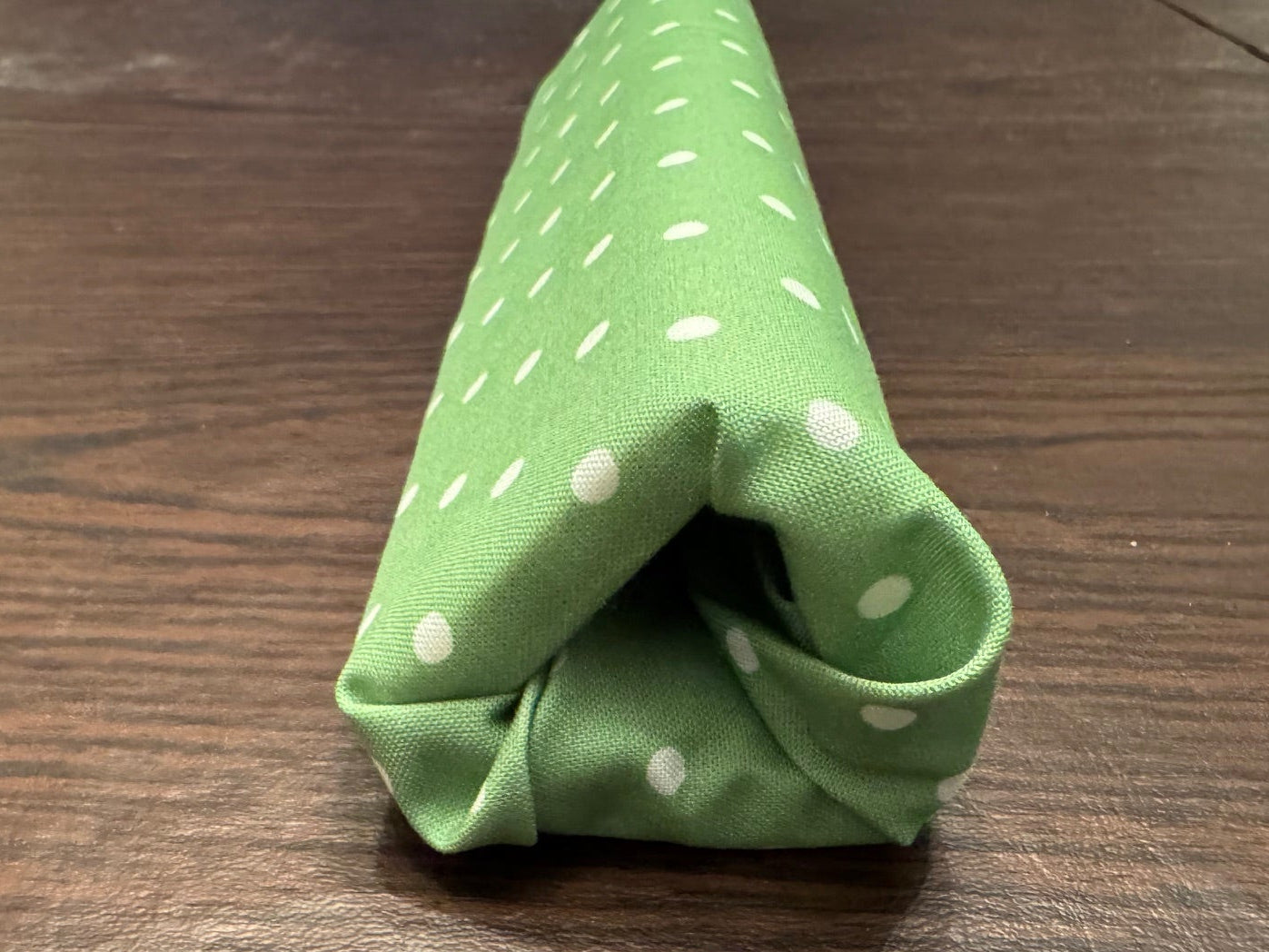 Green Polka Dot Floss Prism
