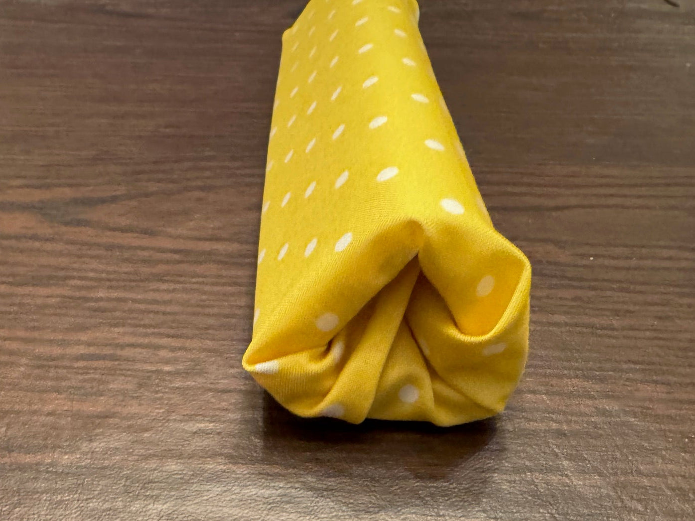 Yellow Polka Dot Floss Prism